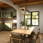29'x36' (9x11m) What An Amazing Cabin Home | Cozy & Charm | 2-Bedroom Small House Floor plan TM Studio small house design