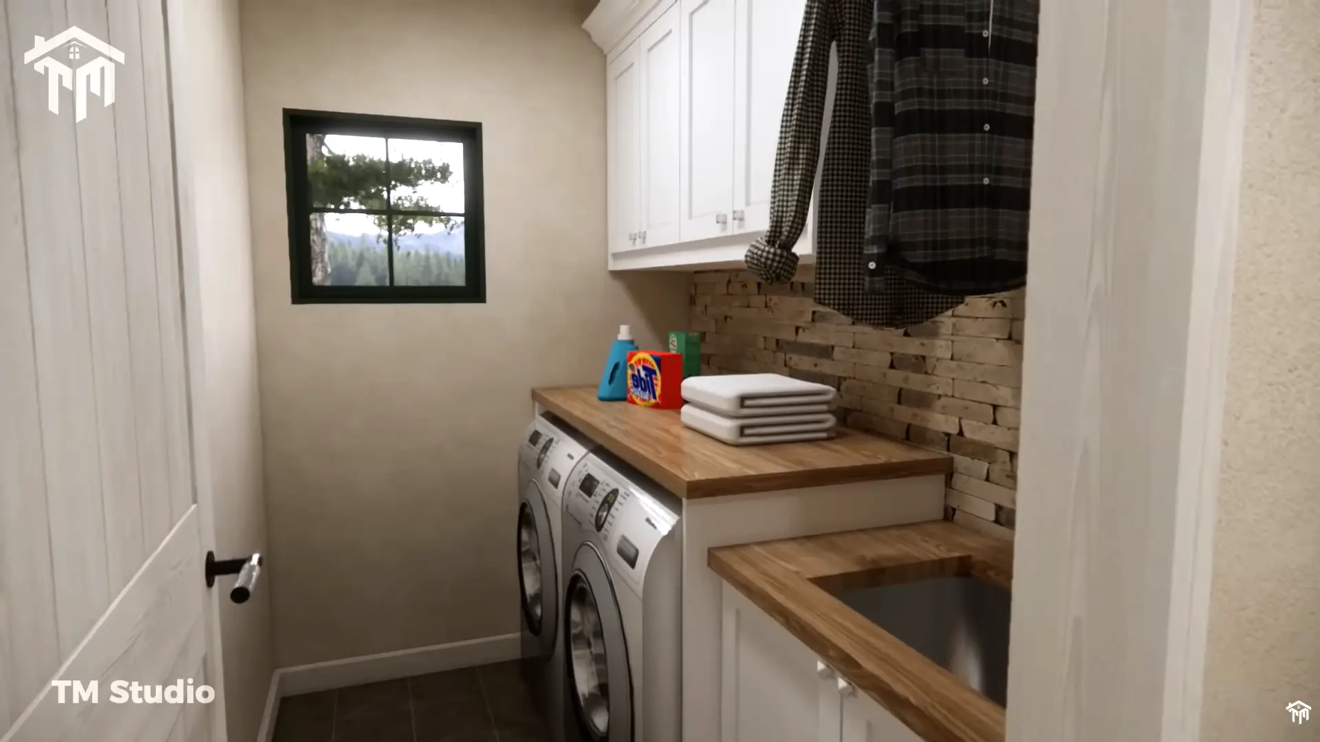 tm studio 2 bedroom 1 bathroom house plan