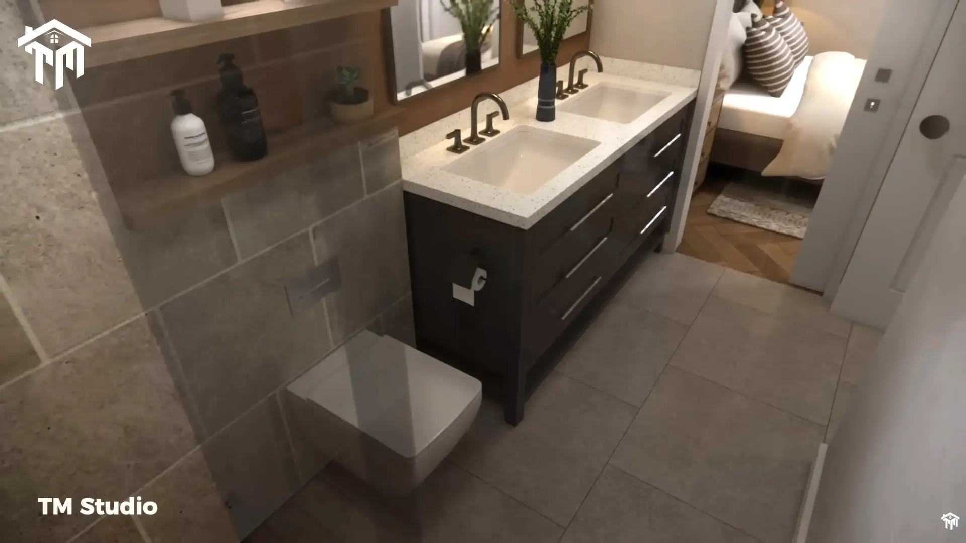 1 bedroom house plan 23'x26' The Perfect Small House for a Cozy Life | Small House Ideas