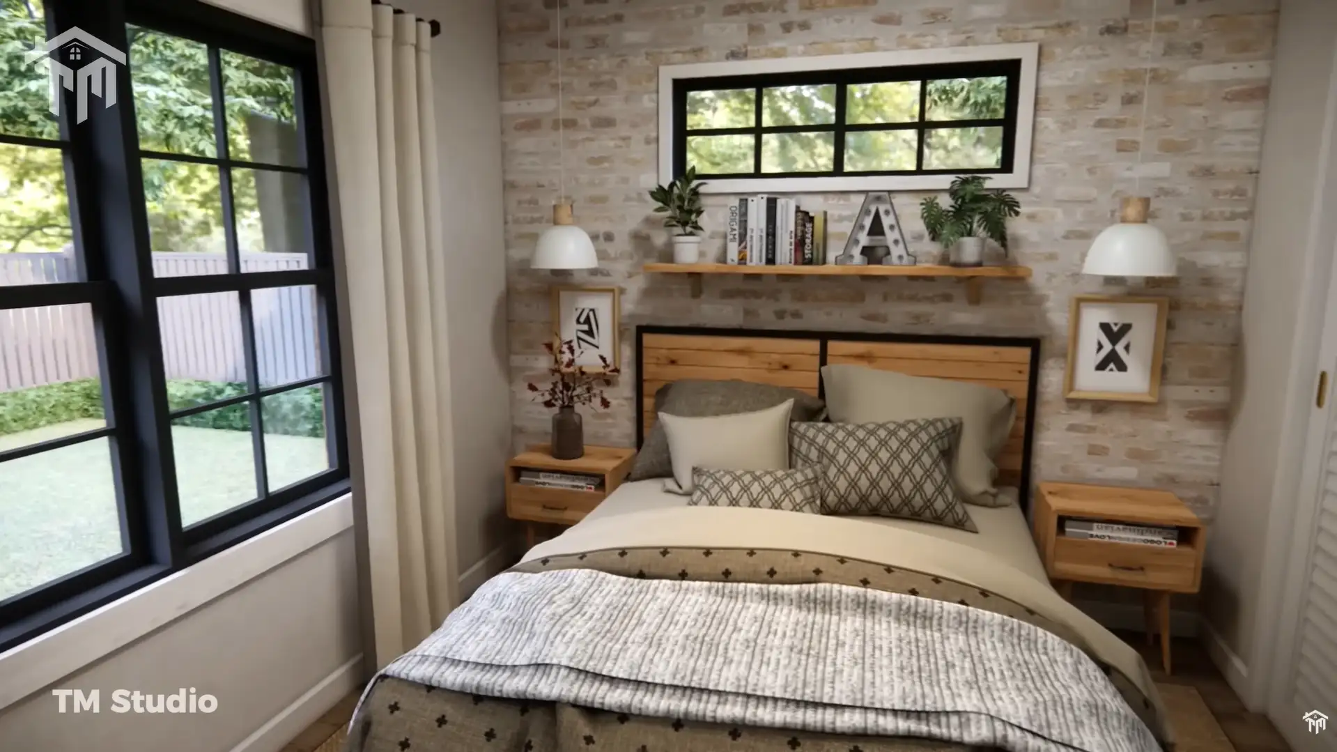 tm studio 2 bedroom house plan 830 Sq Ft (77m2) This Small House Has It All | Cozy and Charming...