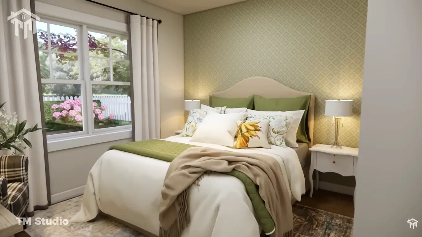 tm studio small house design 2 bedroom floor plan