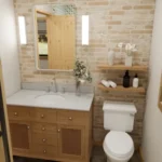 TM Studio small house design 1 bedroom floor plan