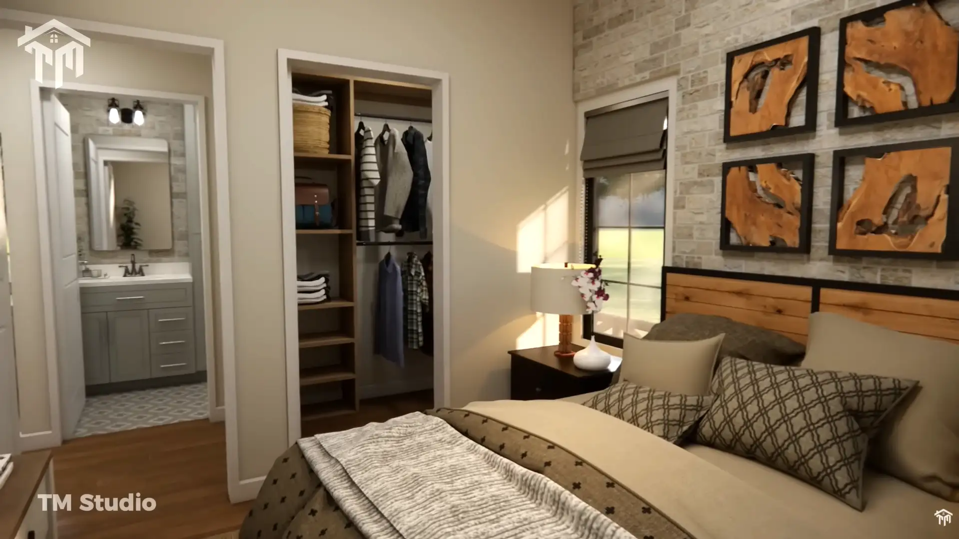 tm studio 2 bedroom house plan | TM Studio Small House Design