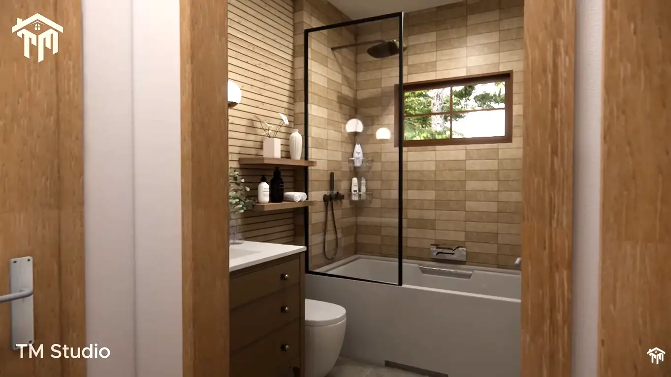 Tm studio house plans 2 bedroom