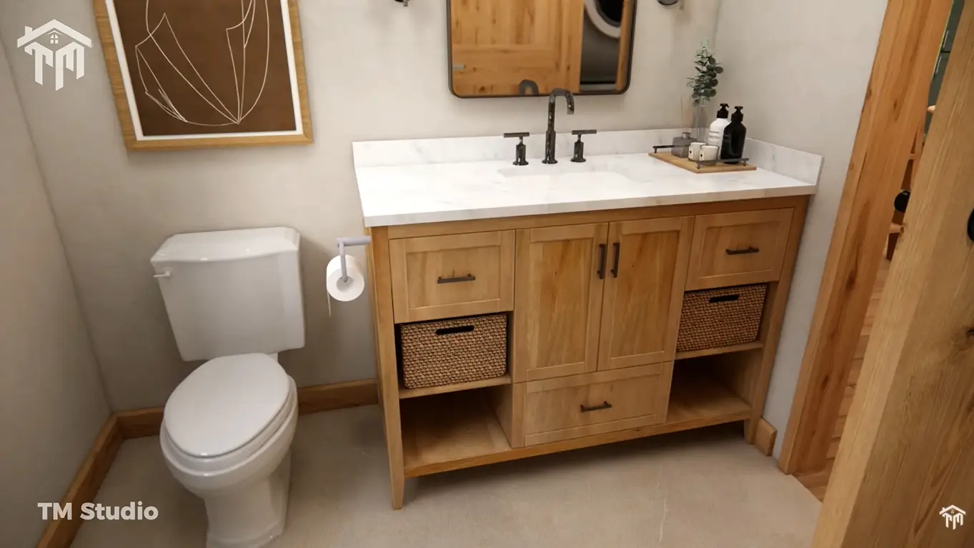 tm studio 2 bedroom house plan with loft bedroom