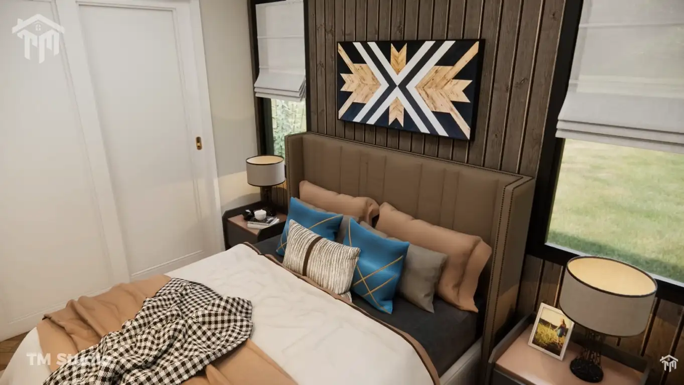 tm studio The PERFECT Cozy Layout for a Small Modern Home