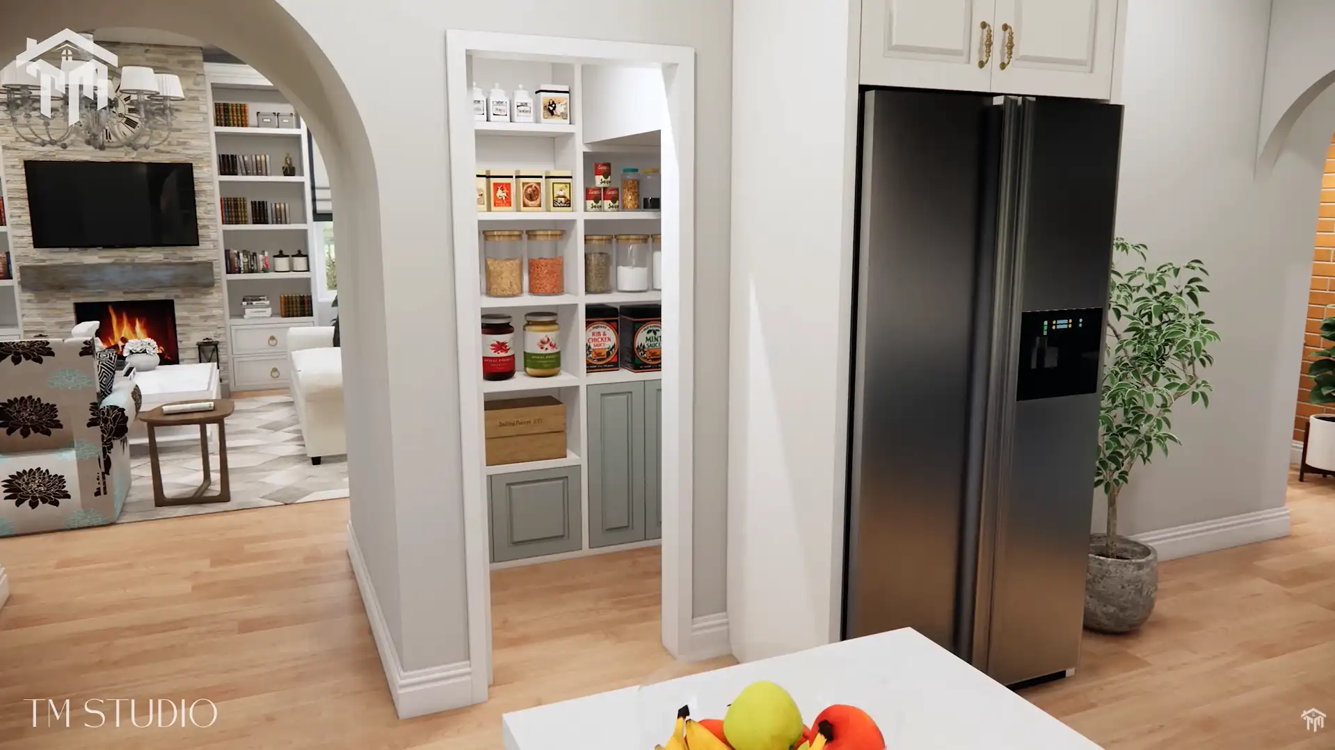 tm studio small house design 3 bedroom house Floor plan sale