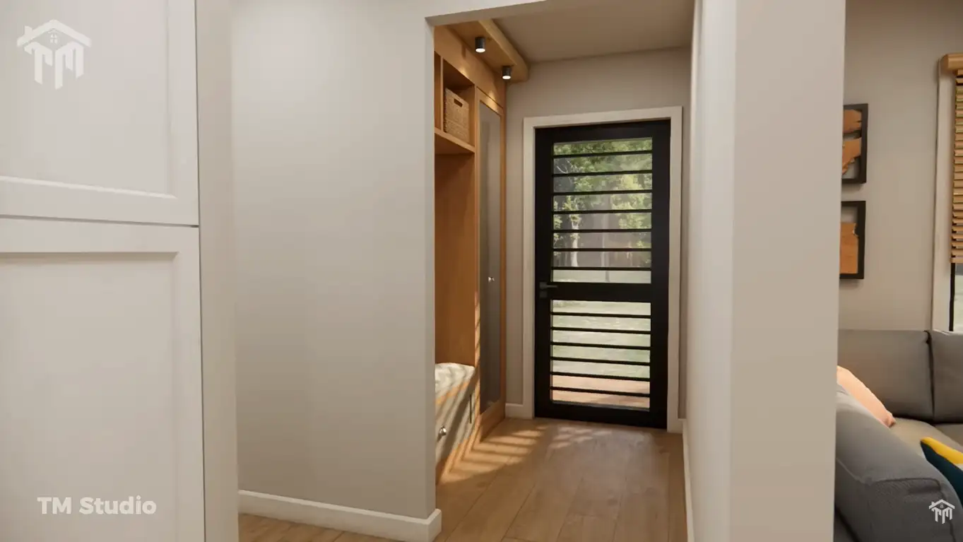 This Small Home Wraps You in Warmth and Peace (860 sq.ft)