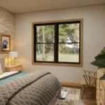 TM Studio small house design 1 bedroom floor plan