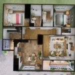TM STUDIO Floor Plan 33'x30' (10x9m) This Small Home Has Everything You Need !!! It's PERFECT