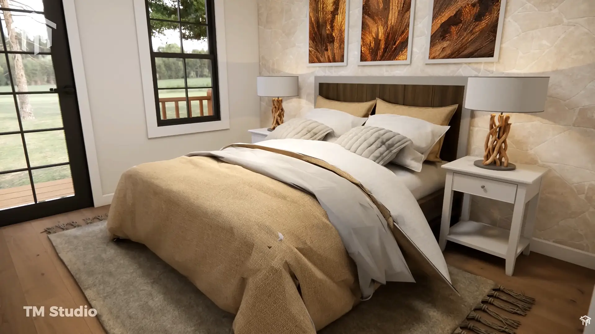 The Small House You’ve Been Dreaming Of: Sweet & Cozy Escape! (30'x36') tm studio 2 bedroom house plan