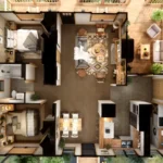 2-Bedroom Cabin Perfection: Designed for Comfort (38'x29') tm studio 2 bedroom house plan