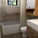 tm studio 2 bedroom house plan 830 Sq Ft (77m2) This Small House Has It All | Cozy and Charming...