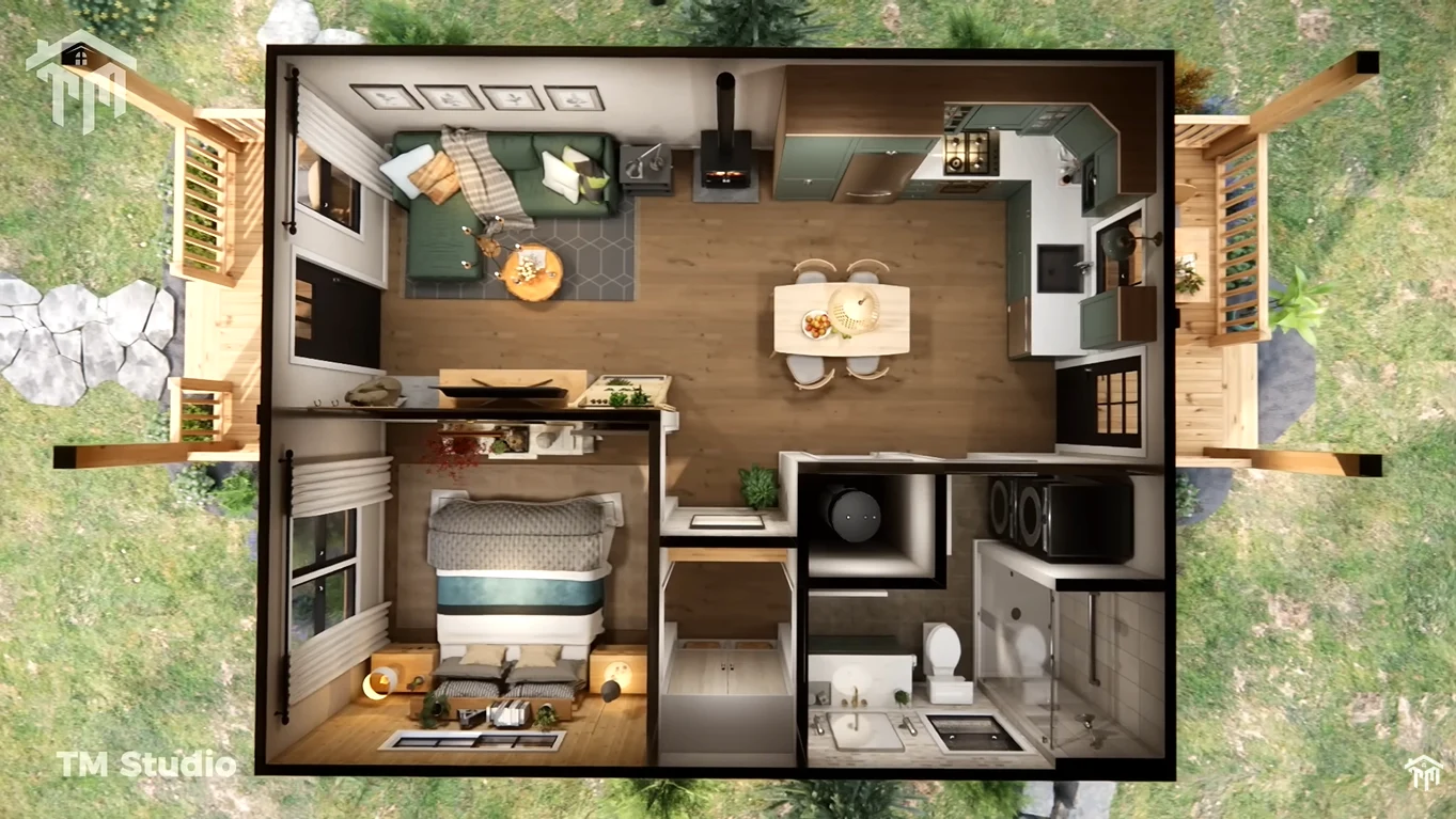 tm studio 1 bedroom house plan