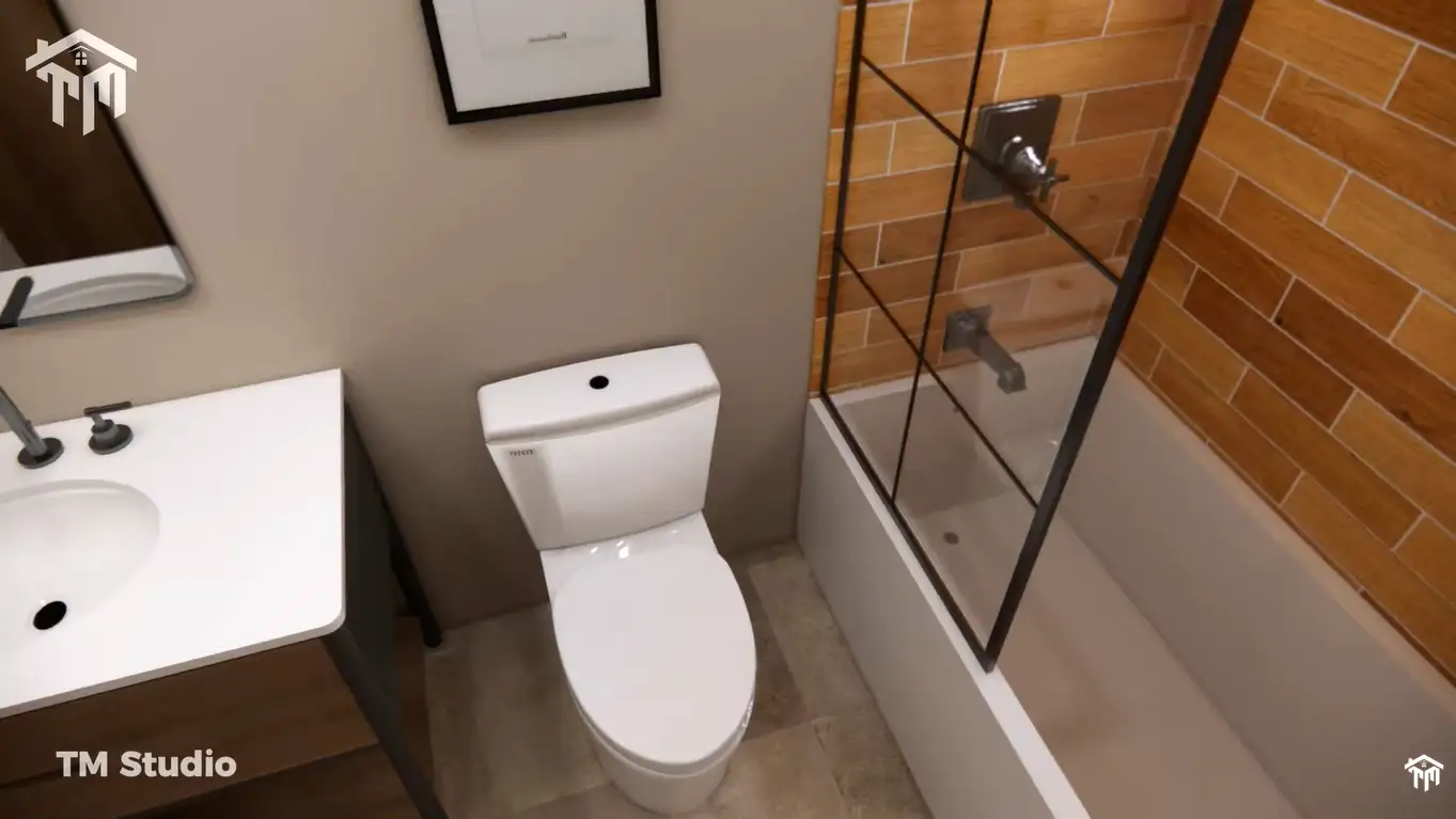 tm studio 2 bedroom house plan | tm studio small house design