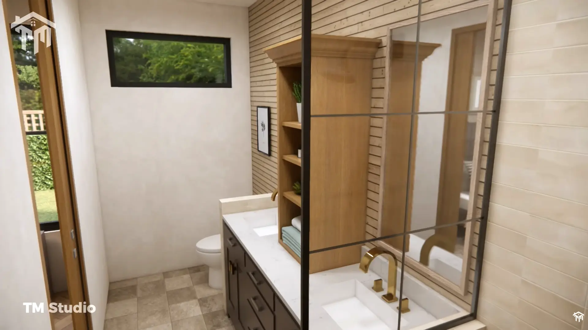 tm studio 2 bedroom house plan TM studio small HOuse Design