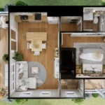 tm studio 1 bedroom house plan