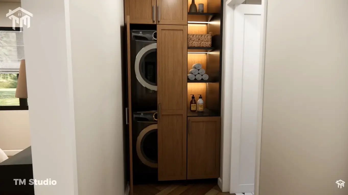 tm studio The PERFECT Cozy Layout for a Small Modern Home