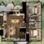 tm studio small house design (39'x 33') Small Farmhouse Design | A Warm and Cozy Retreat
