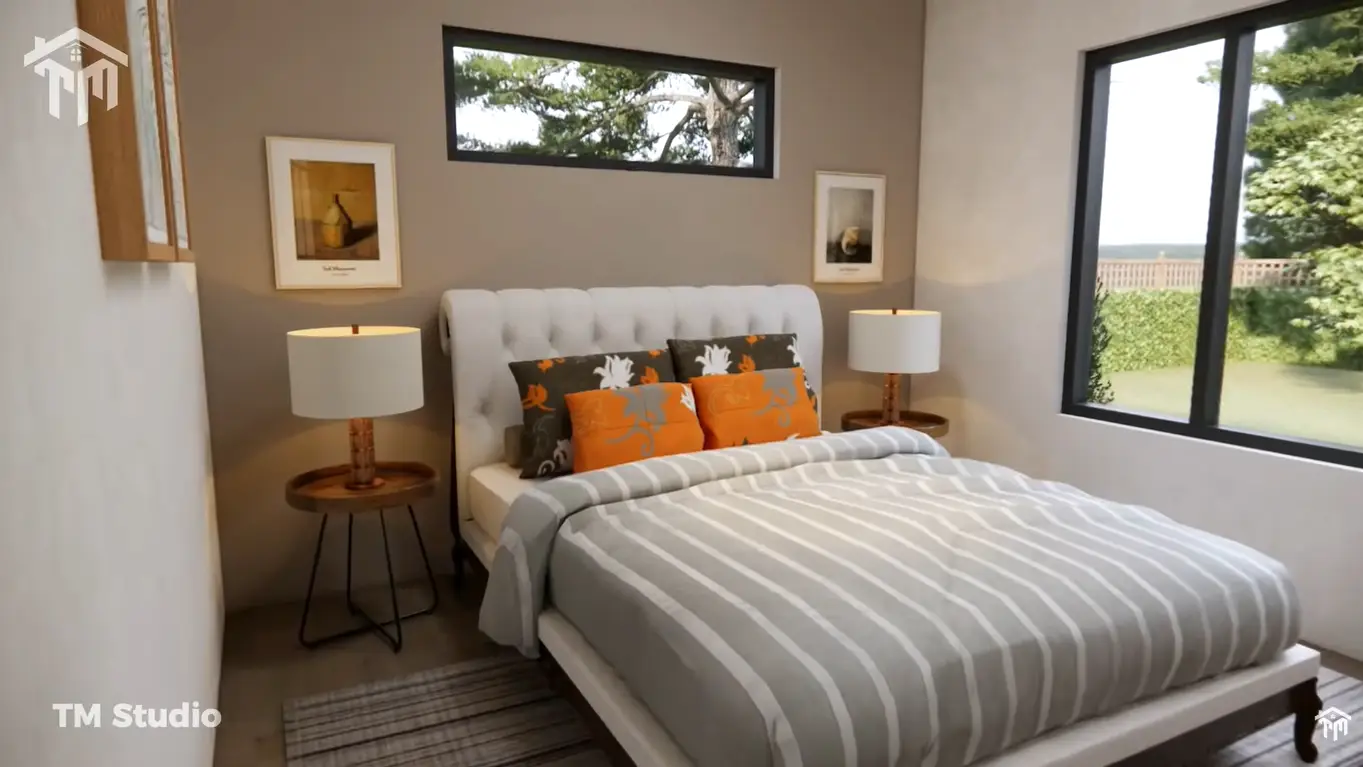 tm studio 2 bedroom house plan | tm studio small house design