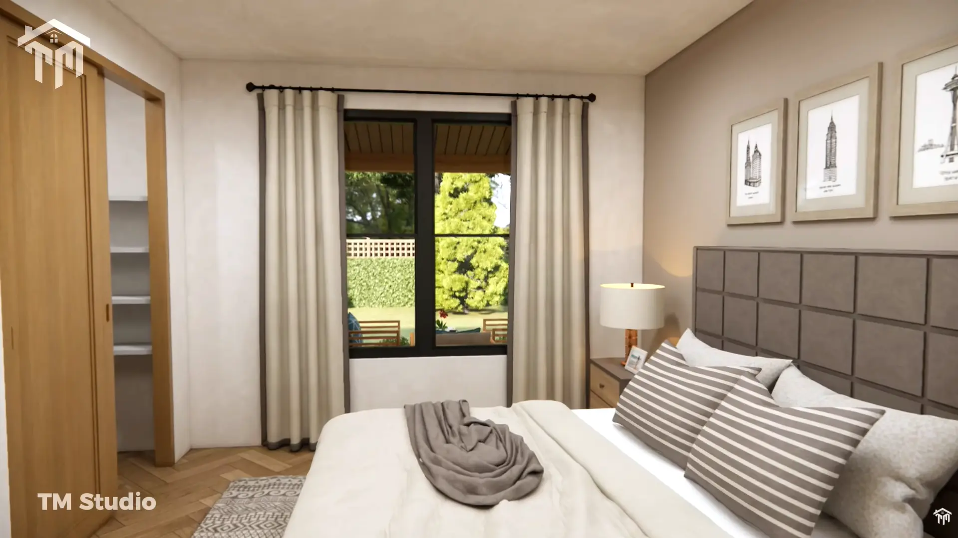 tm studio 2 bedroom house plan TM studio small HOuse Design