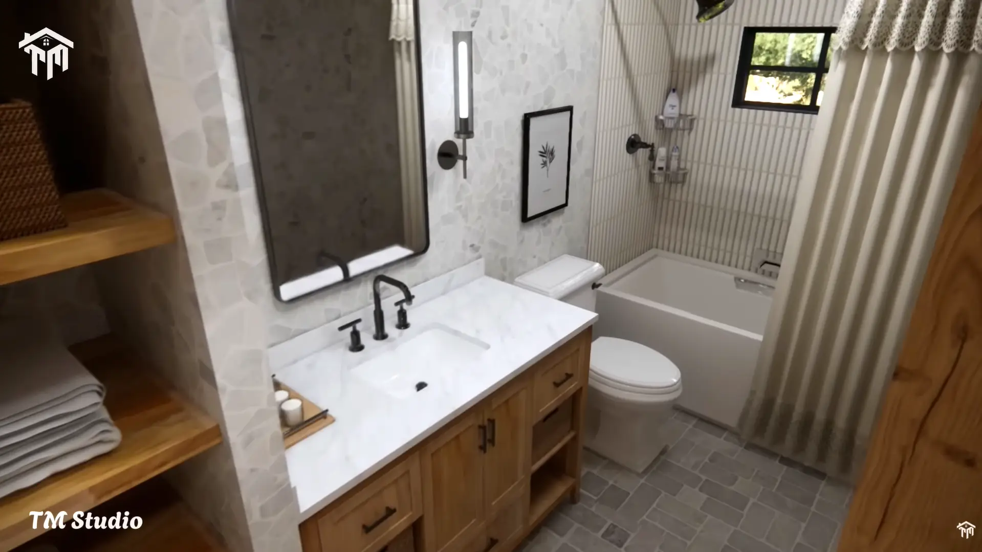 tm studio 2-bedroom house plan