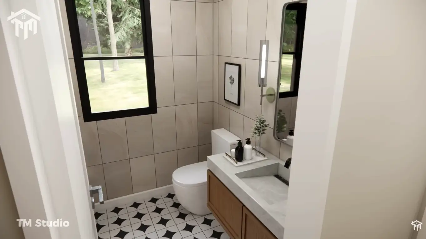 tm studio The PERFECT Cozy Layout for a Small Modern Home