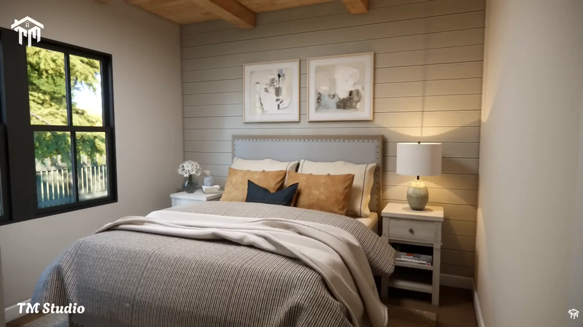 tm studio 2 bedroom cottage house floor plan