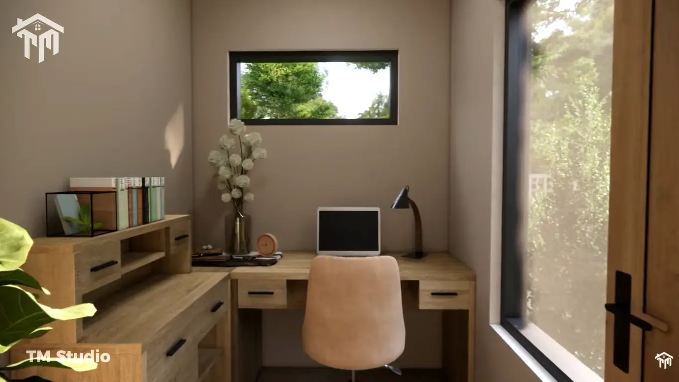 tm studio 2 bedroom house plan | tm studio small house design