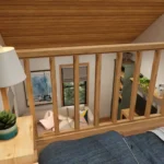 tm studio 2 bedroom house plan with loft bedroom