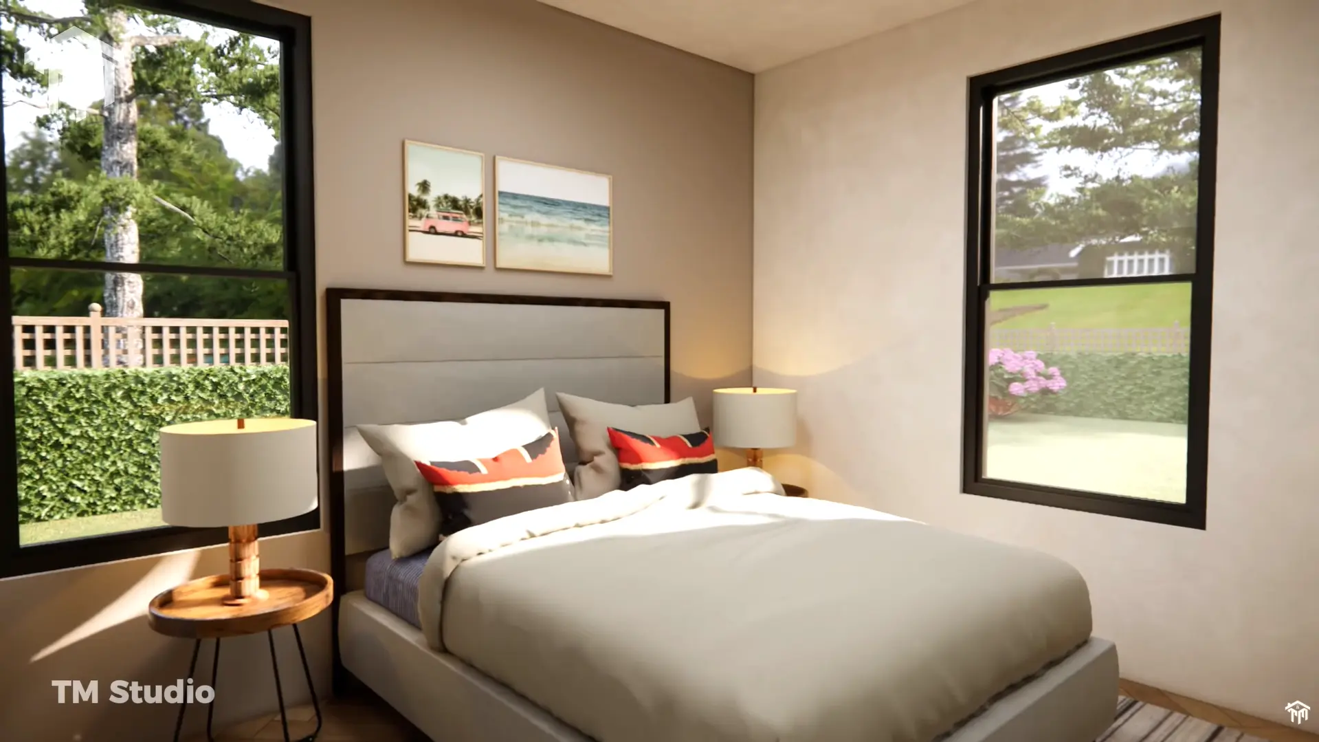 tm studio 2 bedroom house plan TM studio small HOuse Design