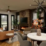 tm studio The PERFECT Cozy Layout for a Small Modern Home