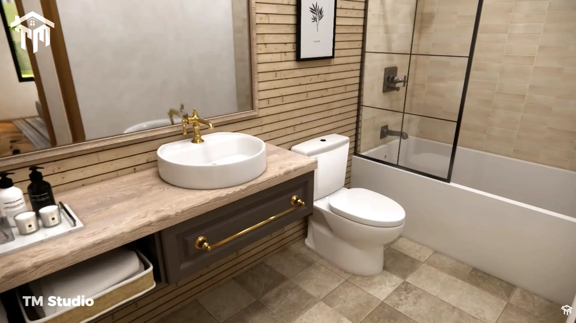 tm studio 2 bedroom house plan TM studio small HOuse Design