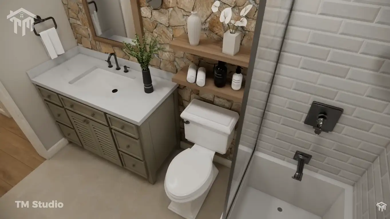 This Small Home Wraps You in Warmth and Peace (860 sq.ft)