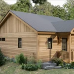 TM Studio small house design 1 bedroom floor plan