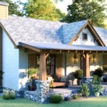 36'x26' (11x8m) Charming 2-Bedroom Cottage: Perfect for Small Families