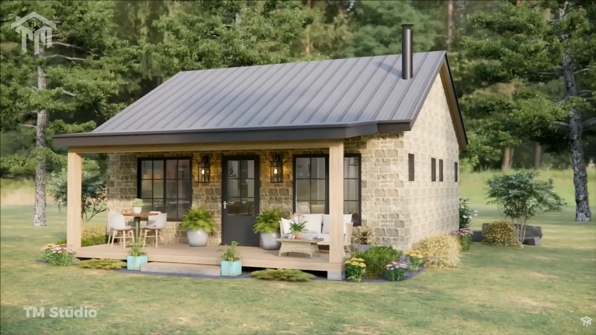 24'x23' A Cozy, Charming, and Sweet Tiny Home That Will Blow Your Mind