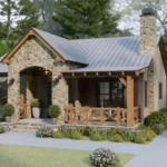 TM studio 33'x30' (10x9m) A Peaceful Cottage Retreat - Where Rustic Charm and Warmth Abound.