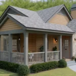 tm studio 2 bedroom house plan Absolutely Gorgeous Small House | 2-Bedroom | COZY & CHARMING.