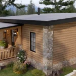 tm studio 2 bedroom 1 bathroom house plan TM STUDIO Small House Design