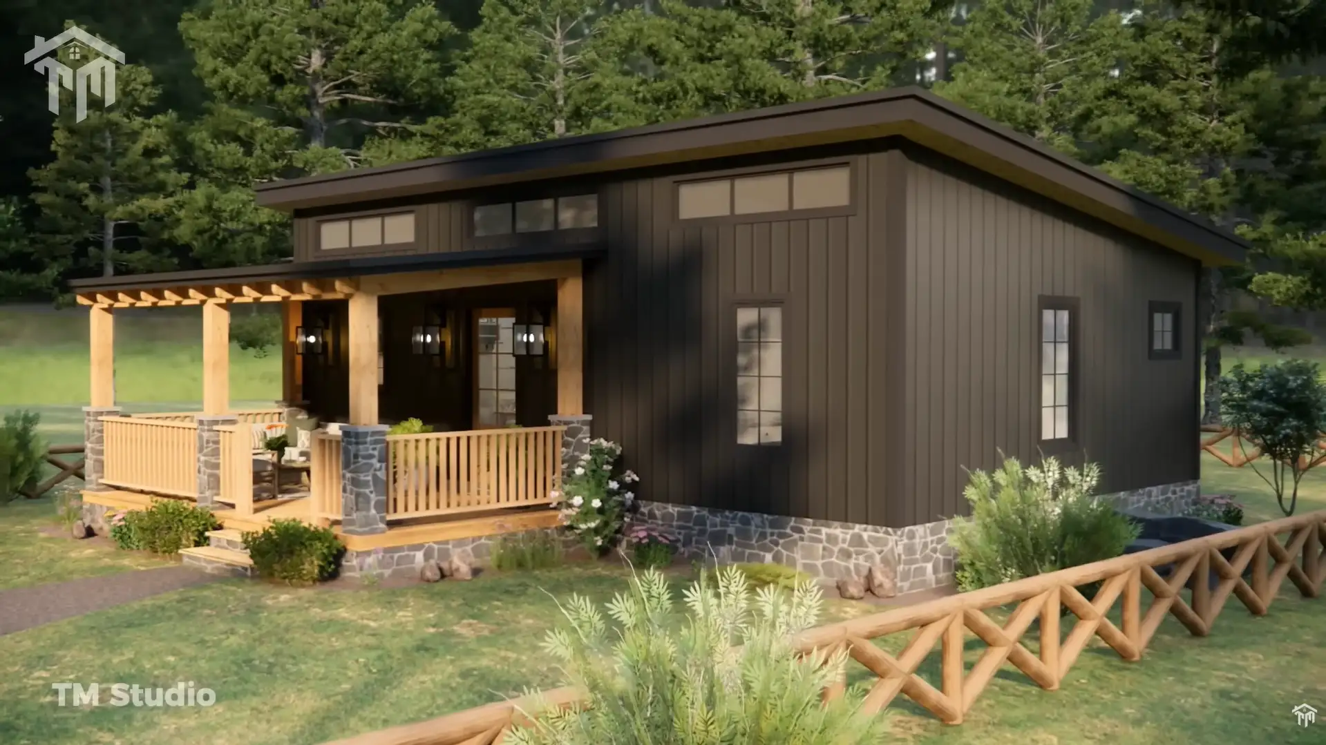 tm studio 2 bedroom house plan | TM Studio Small House Design