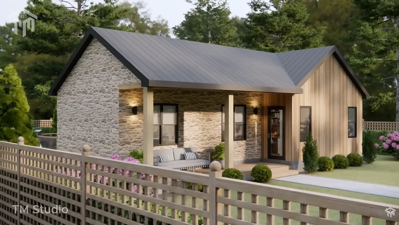 tm studio house plan 2 bedroom
