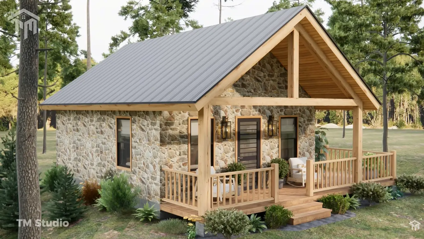 tm studio 2 bedroom house plan with loft bedroom