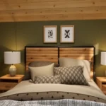 29'x26' (9x8m) Cottage Farmhouse with Loft: Cozy, Space-Saving, and Stylish
