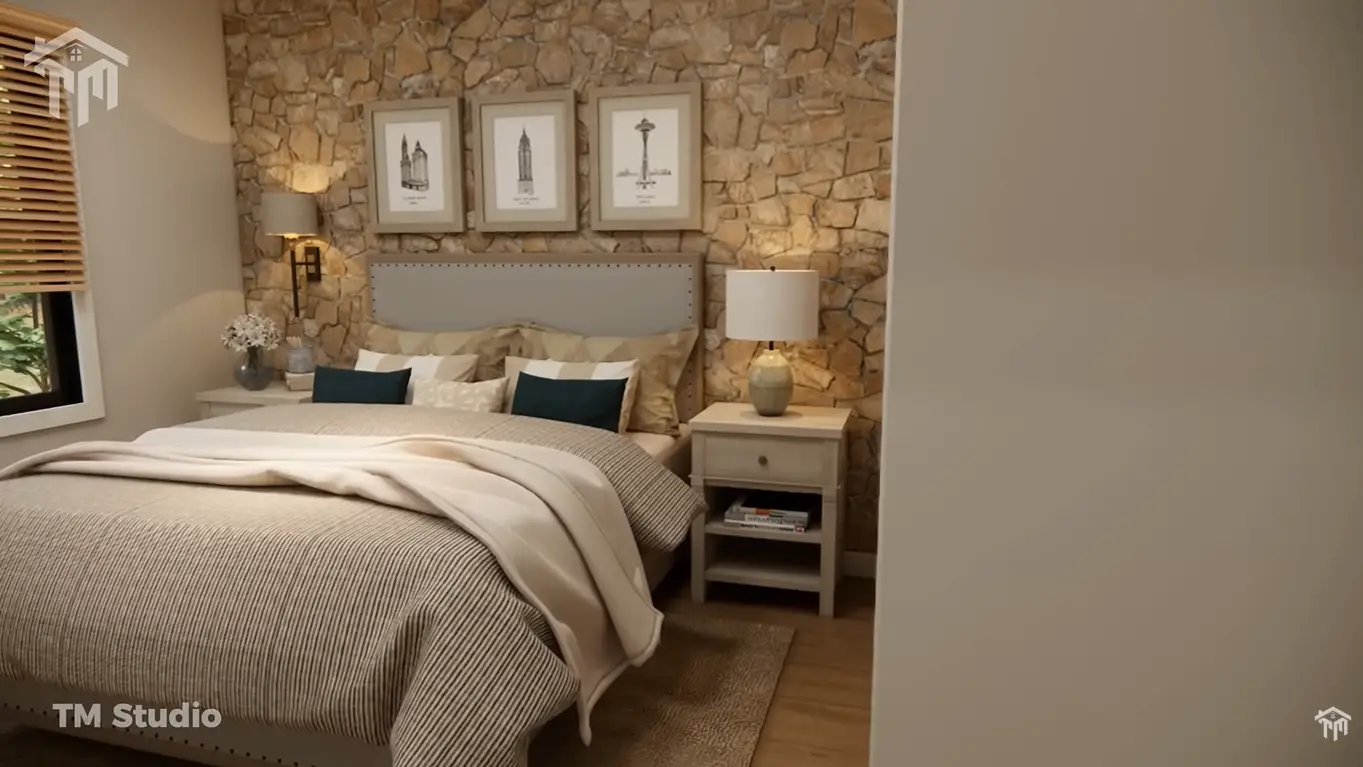 This Small Home Wraps You in Warmth and Peace (860 sq.ft)