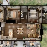 tm studio 2 bedroom house plan sale