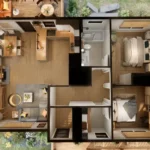 This Small Home Wraps You in Warmth and Peace (860 sq.ft)