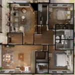 tm studio 2 bedroom house floor plan