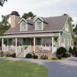 Small House Design 32x32ft (10x10m) 3 Bedrooms - Can't Help Falling In Love With This Cottage House.