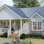 The PERFECT Layout for a Peaceful Country Home | Beautiful Small House Design
